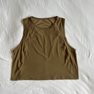 Lululemon Sculpt Cropped Tank